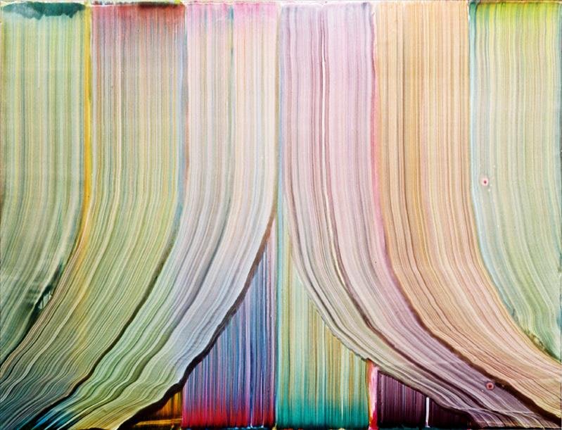 Artwork: Bernard Frize, Chouppa, 2002