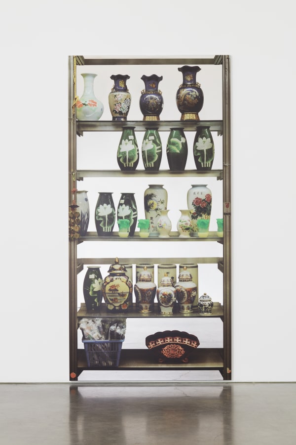 Artwork: Michelangelo Pistoletto, Scaffali - Vasi Cinesi (Shelves – Chinese Vases), 2016
