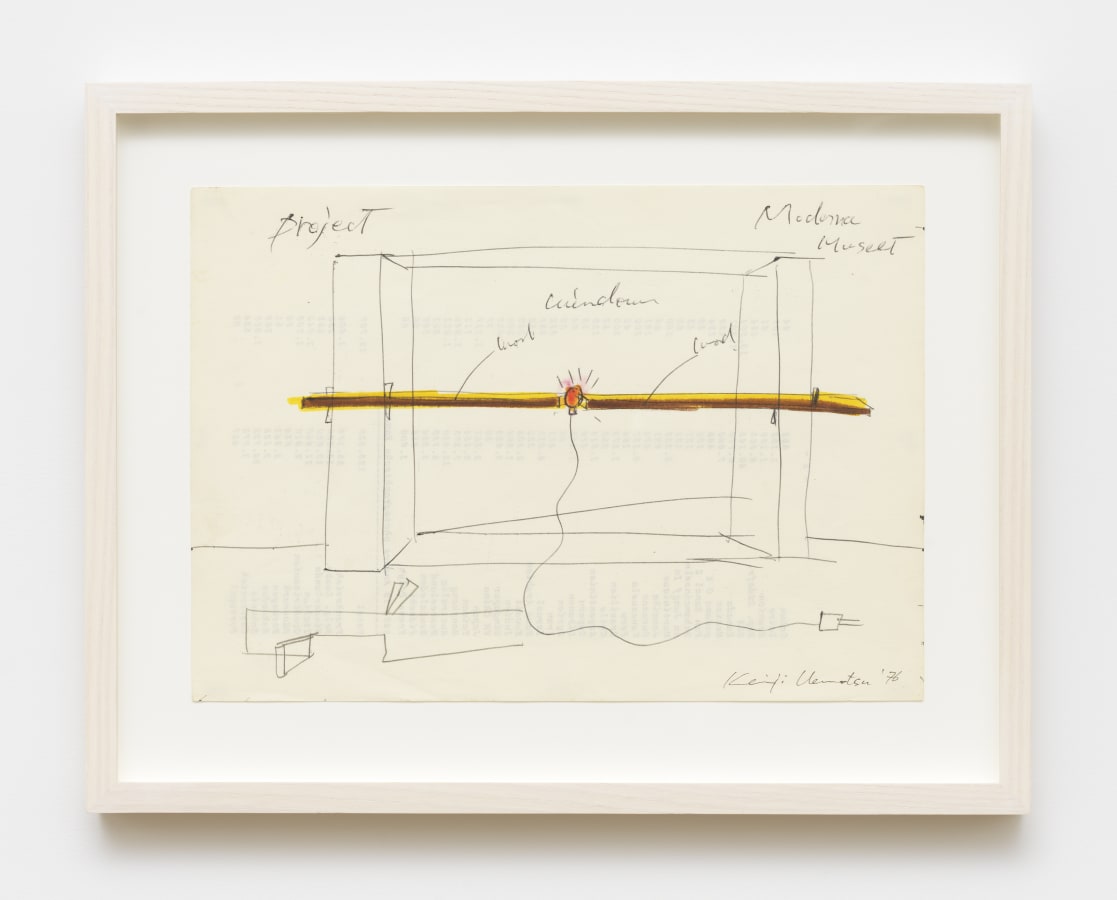 Artwork: Keiji Uematsu, Project Drawing, 1976