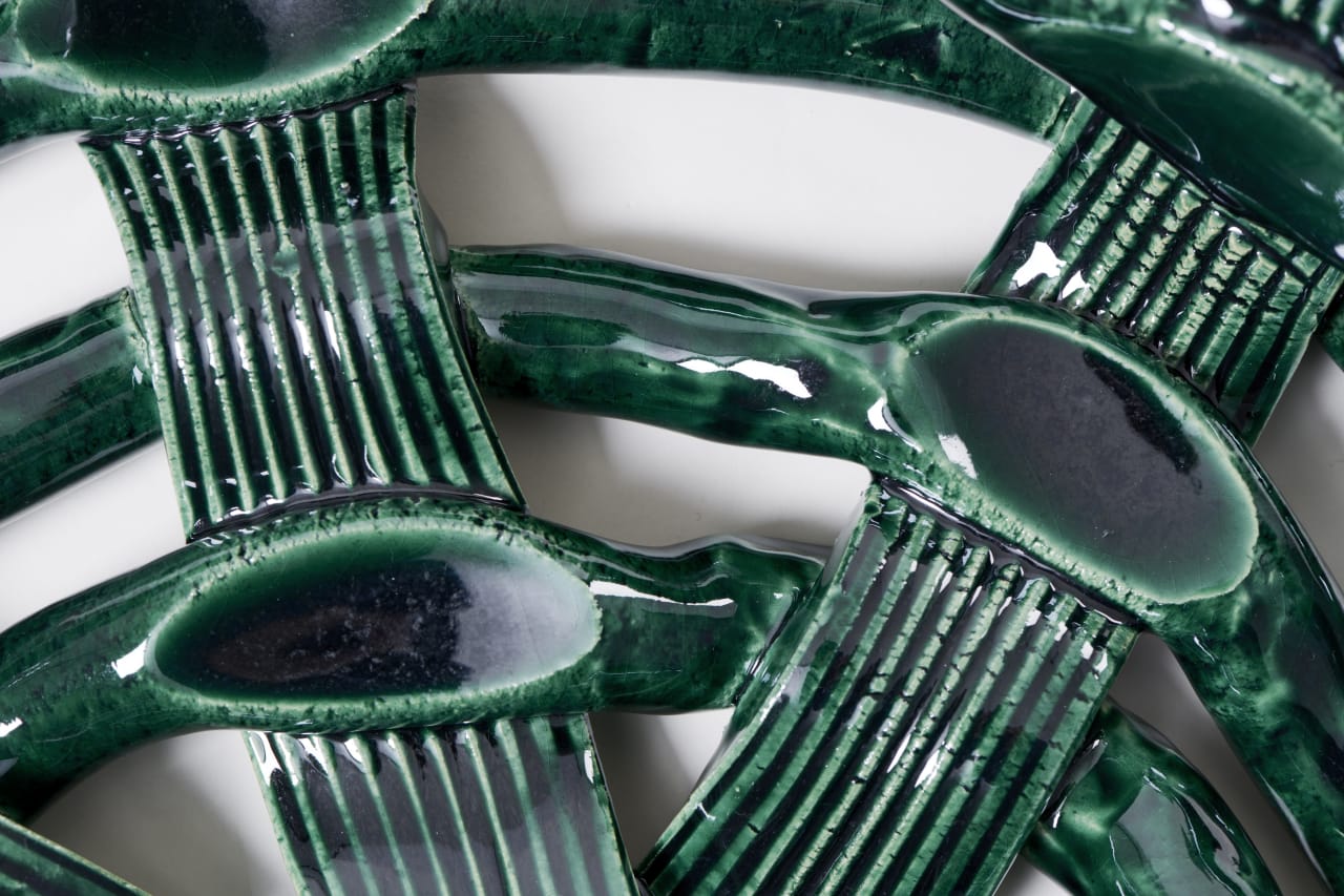 Artwork: Mai-Thu Perret, Shattered and shimmering, the moon in the water, 2020