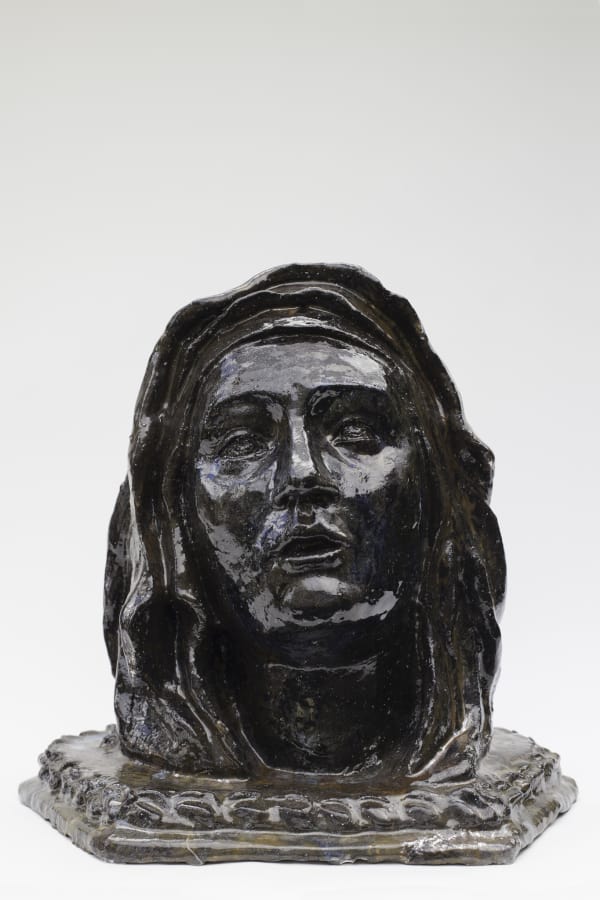 Artwork: Paulina Olowska, Our Lady of Sorrows (Mater Dolorosa) (after Pedro Roldan), 2014