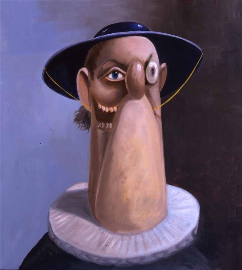 Artwork: George Condo, Don Pesto, 2006
