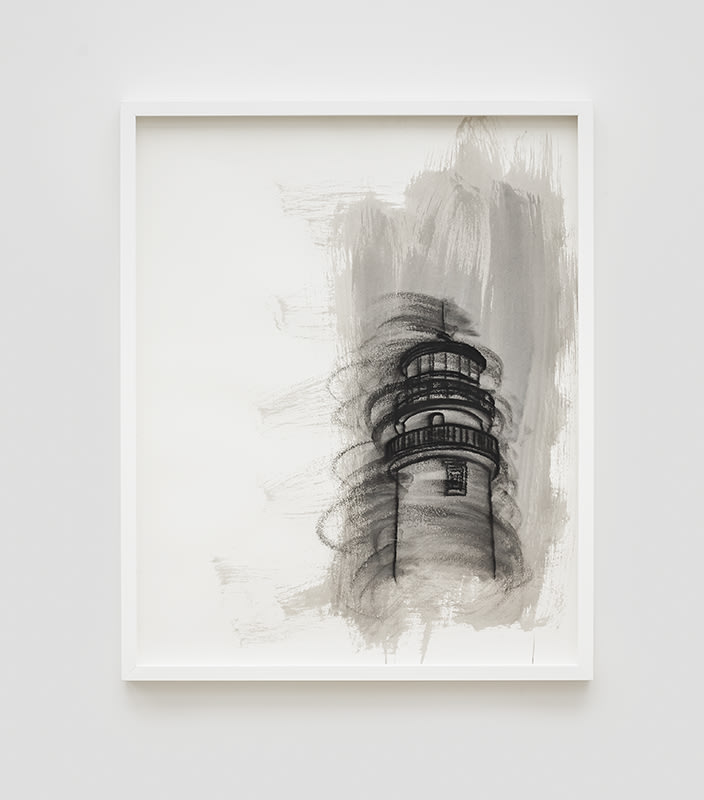 Artwork: Gary Simmons, Untitled (Lighthouse No. 4), 2019