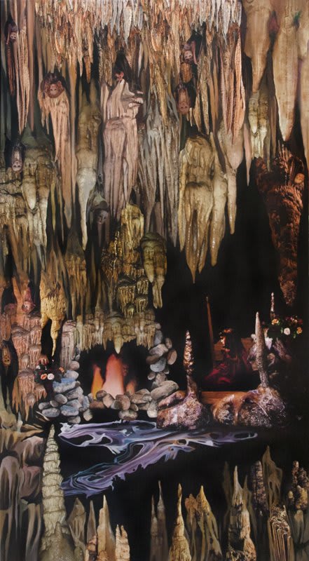 Artwork: Marnie Weber, The Cavern of Untold Secrets, 2013