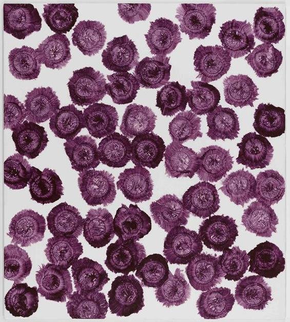 Artwork: Bernard Frize, Valie, 2009