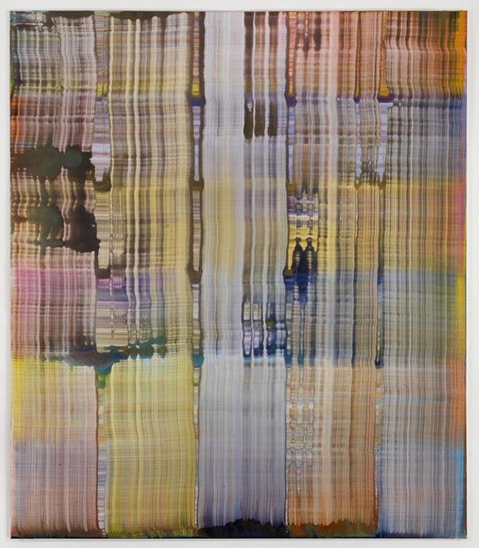 Artwork: Bernard Frize, Rely, 2010