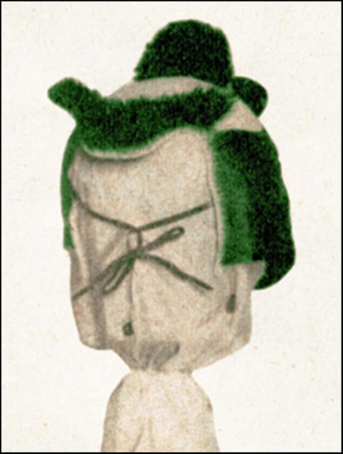 Artwork: João Penalva, Portraits (Machines and Kabuki wigs), 2009