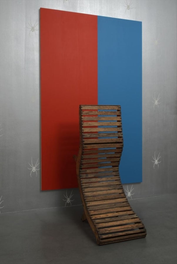 Artwork: John M Armleder, Sunny side up (FS), 2008