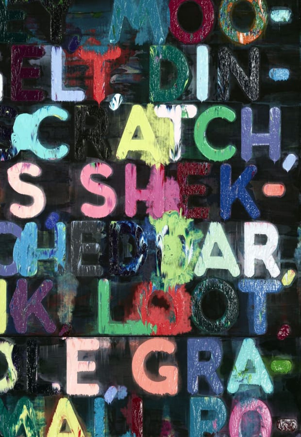 Artwork: Mel Bochner, Money, 2015