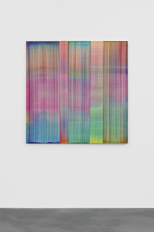 Artwork: Bernard Frize, Bachi, 2019