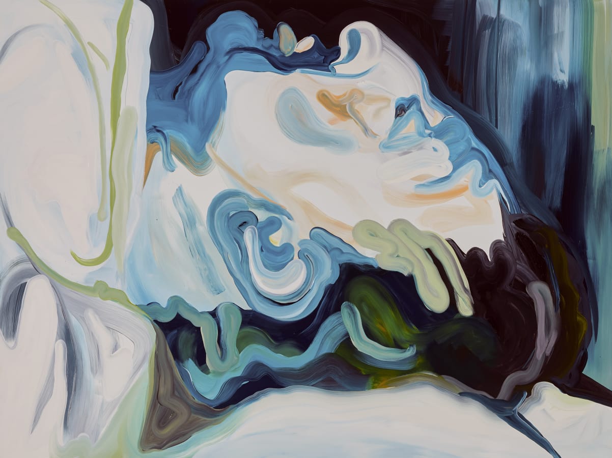 Artwork: Clare Woods, Half Wrong, 2018
