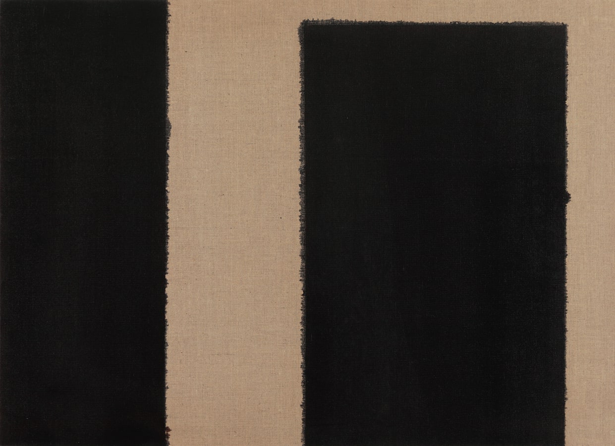 Artwork: Yun Hyong-keun, Burnt Umber & Ultramarine, 1996