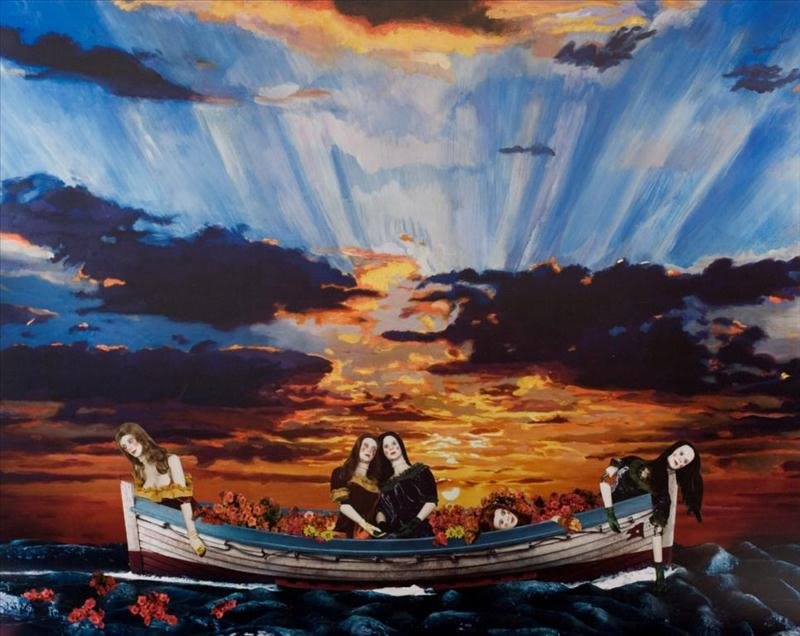 Artwork: Marnie Weber, Sunset Farewell, 2009