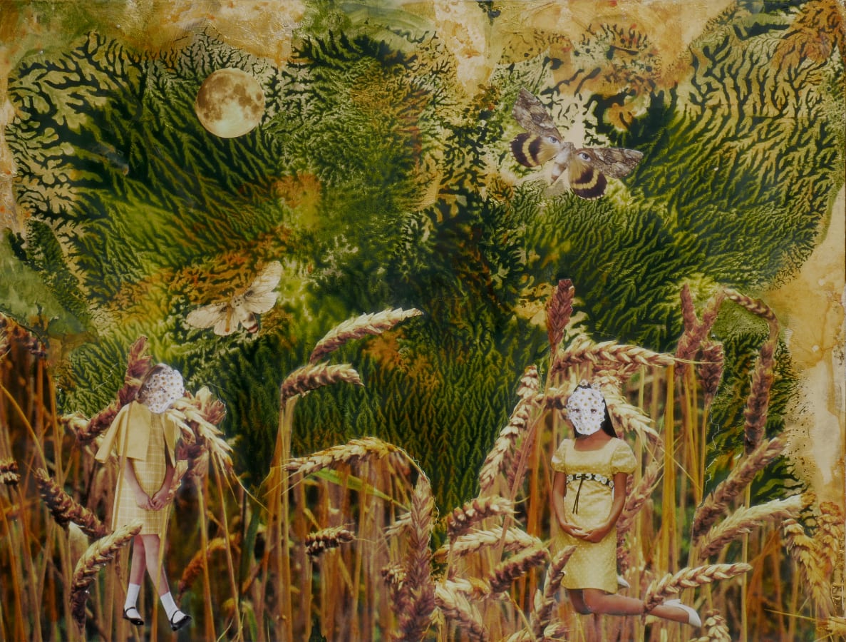 Artwork: Marnie Weber, Daisies in the Wheat Field, 2019