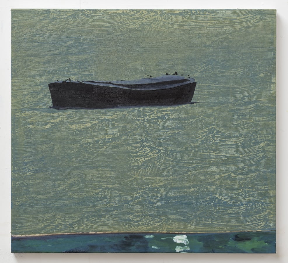 Artwork: Dexter Dalwood, Old Thames, 2014