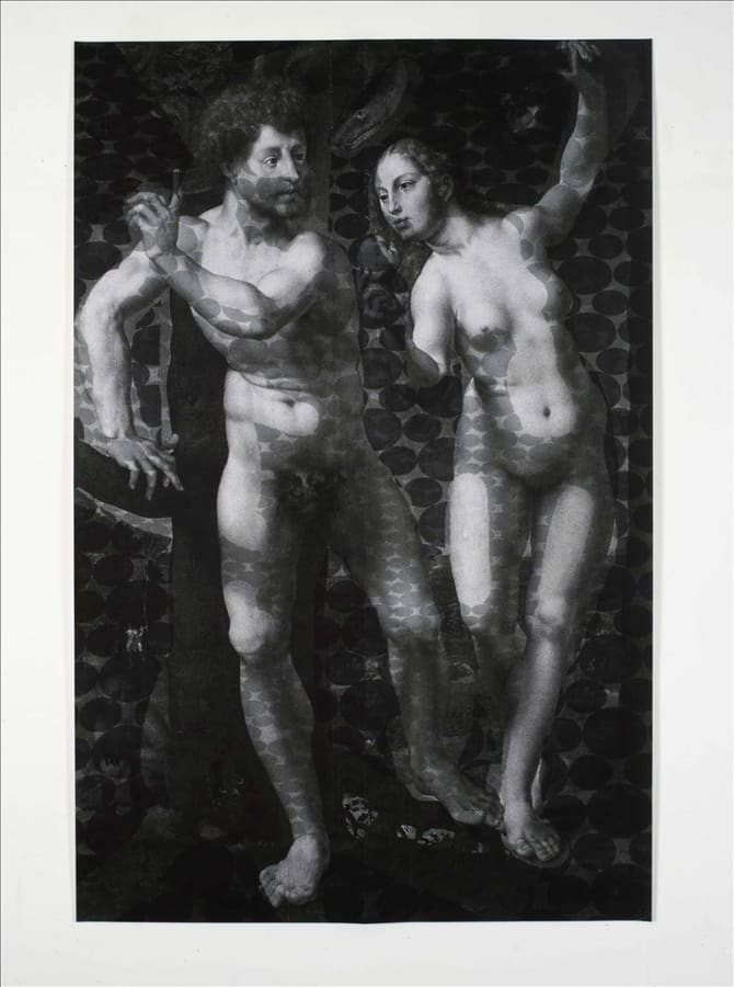 Artwork: Toby Ziegler, ...the laments are memory...(study), 2009