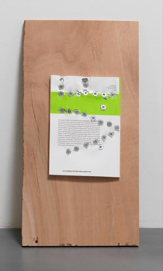Artwork: Matias Faldbakken, SCREW PIECE #3, 2010