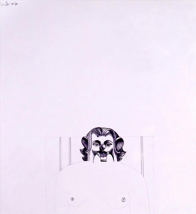 Artwork: George Condo, Seated Woman, 2007
