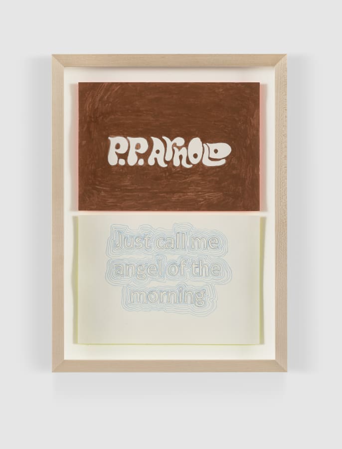 Artwork: Sonia Boyce, P. P. Arnold / Just call me angel of the morning, 2021