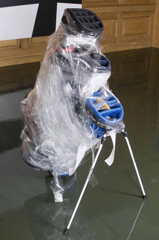 Artwork: Matias Faldbakken, Untitled (Golf Bags), 2011