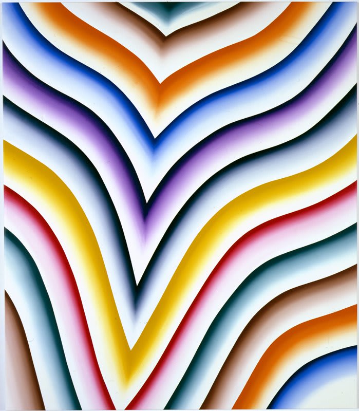 Artwork: Bernard Frize, Insulaire i, 2004