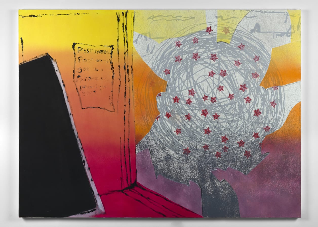 Artwork: Dexter Dalwood, Where Do You Stand With Your Art ?, 2016