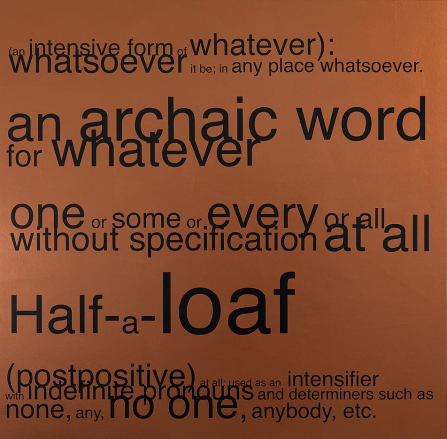 Artwork: Angela Bulloch, Whatsoever, 2010