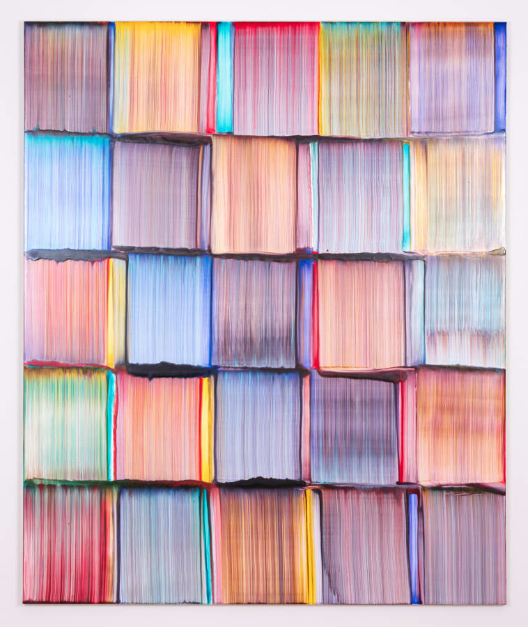Artwork: Bernard Frize, Hulke, 2017