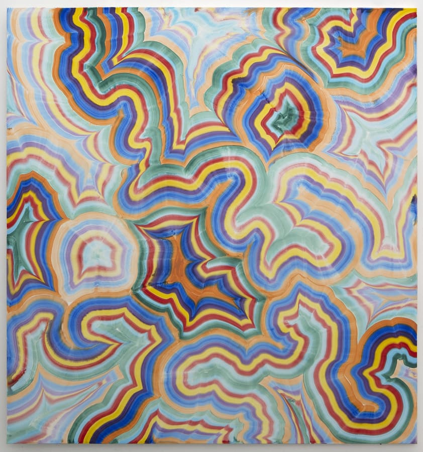 Artwork: Bernard Frize, Ariemi, 2014