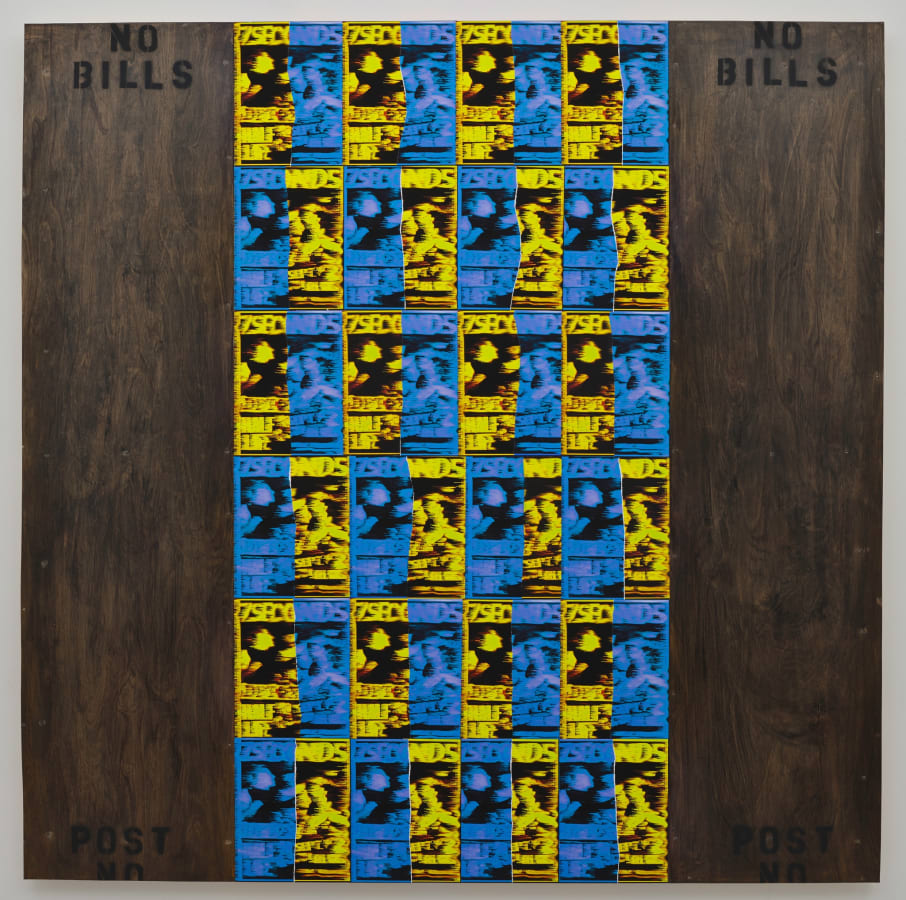 Artwork: Gary Simmons, Seven, Eight, Nine Point Nine, 2015