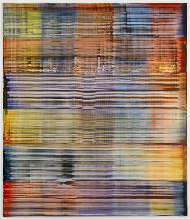 Artwork: Bernard Frize, Raim, 2010