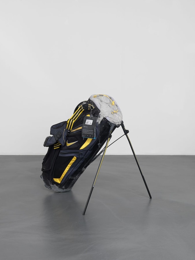 Artwork: Matias Faldbakken, Untitled (golf bag), 2011