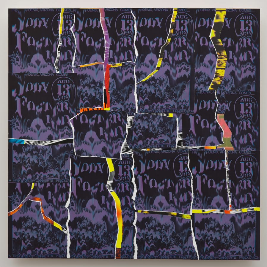 Artwork: Gary Simmons, Between the Cracks, 2015