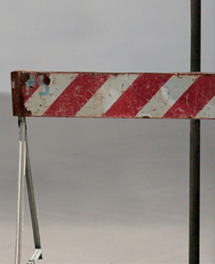 Artwork: Michelangelo Pistoletto, Workers' exit, 2007