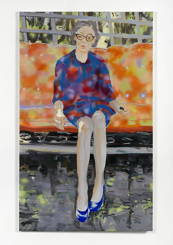 Artwork: Paulina Olowska, Granny, 2012