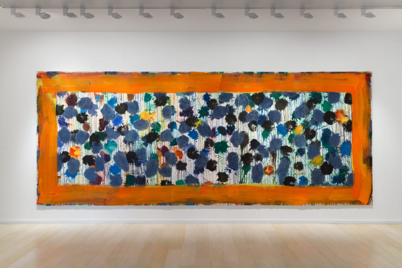 Installation view of Howard Hodgkin: Green Thoughts at Alan Cristea Gallery, London, 2014. Photo: Peter White.