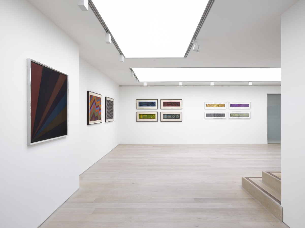 Installation view of Sol LeWitt: Colour at Alan Cristea Gallery, London, 2018. Photo: Jack Hems.