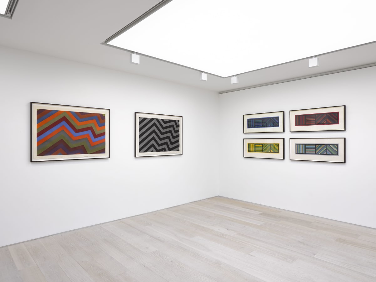 Installation view of Sol LeWitt: Colour at Alan Cristea Gallery, London, 2018. Photo: Jack Hems.