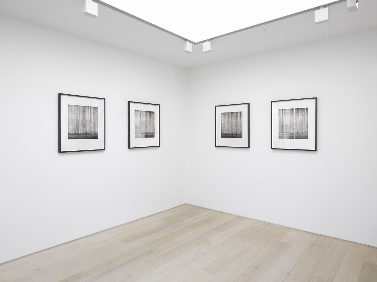 Installation view of Paul Winstanley at Alan Cristea Gallery, London, 2018. Photo: Jack Hems.