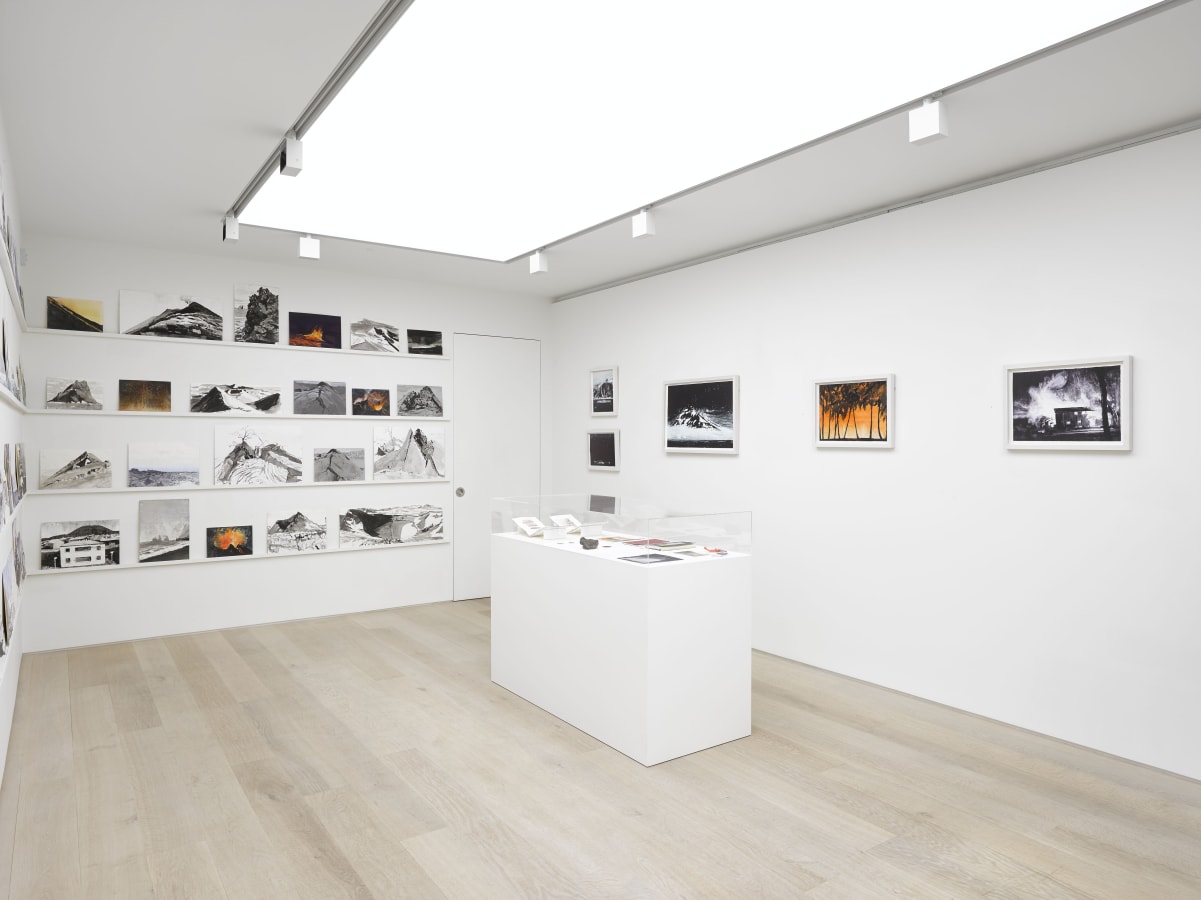 Installation view of works by Emma Stibbon in Fire and Ice at Cristea Roberts Gallery, 2019. Photo Jack Hems