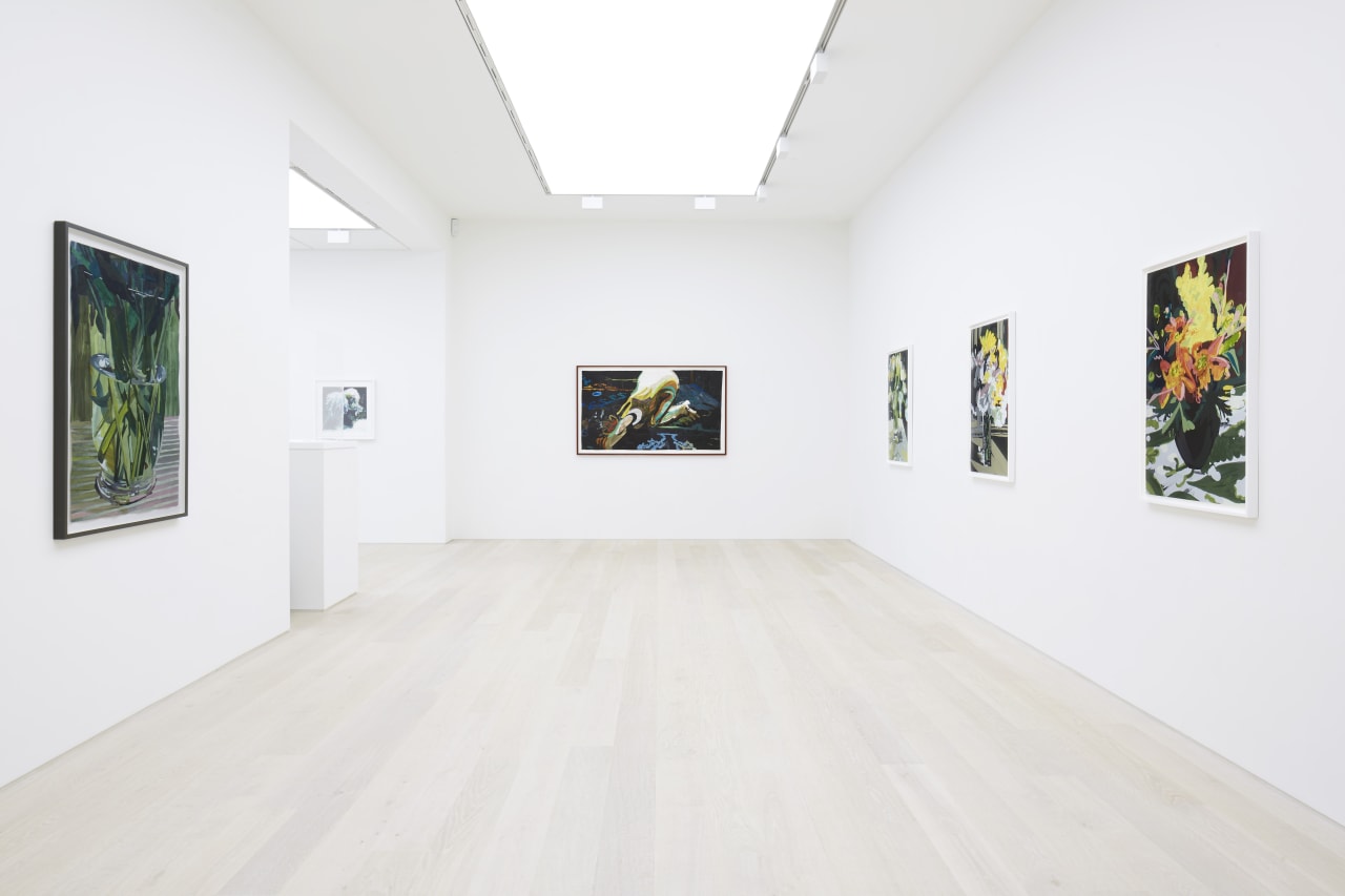 Installation view of The Great Unknown at Cristea Roberts Gallery, London, 2021. Photo Maxwell Anderson.