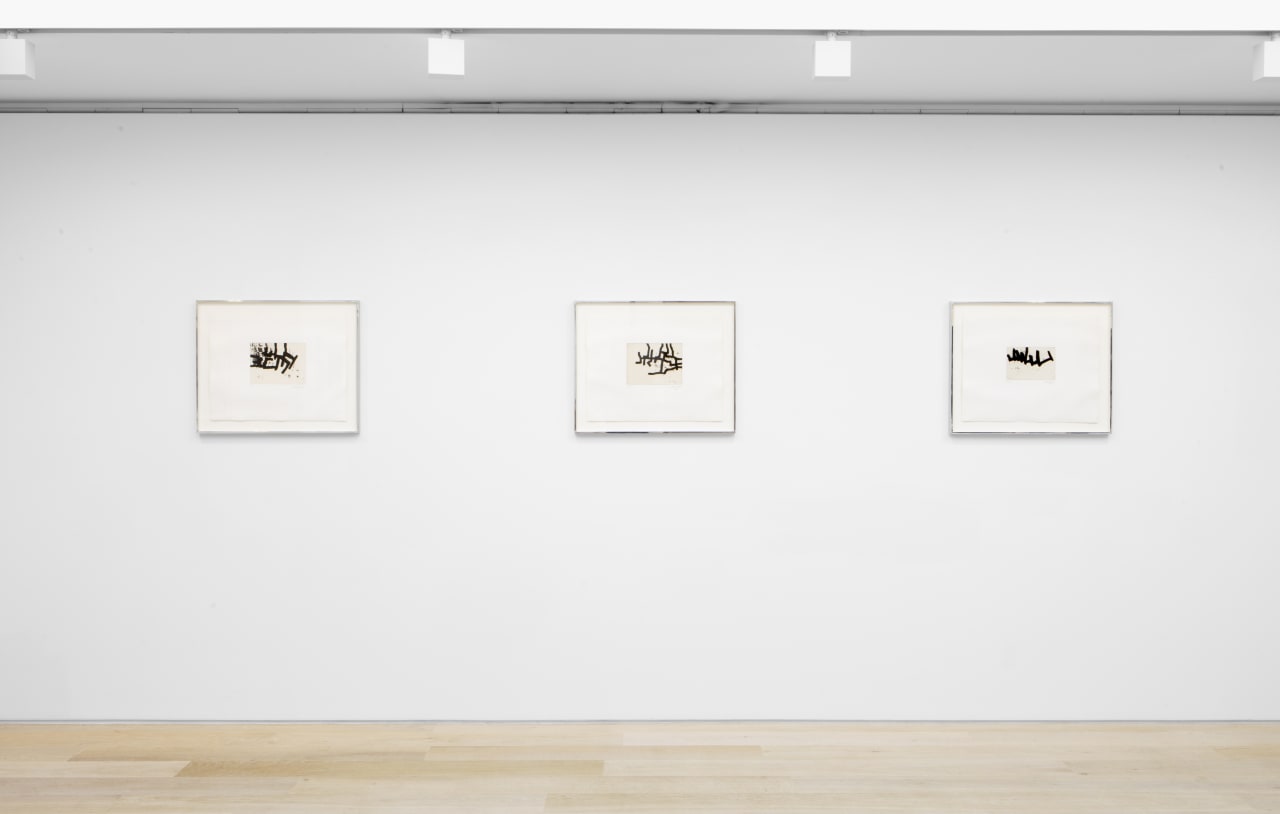 Richard Serra & Eduardo Chillida: The Articulation of Space at Cristea Roberts Gallery, London, 2022. Photo: Sam Roberts Photography.