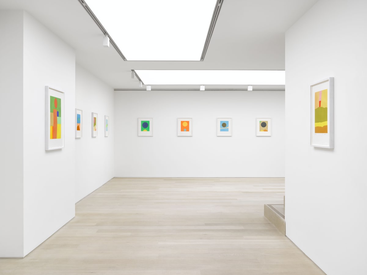 Installation view of Elsewhere at Cristea Roberts Gallery, London, 2019. Photo Jack Hems.