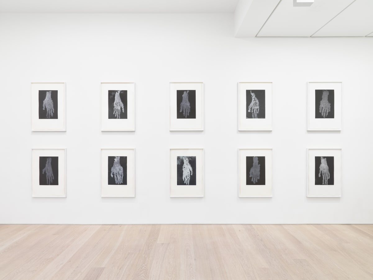 Installation view of Baselitz Hands... Cristea Roberts Gallery