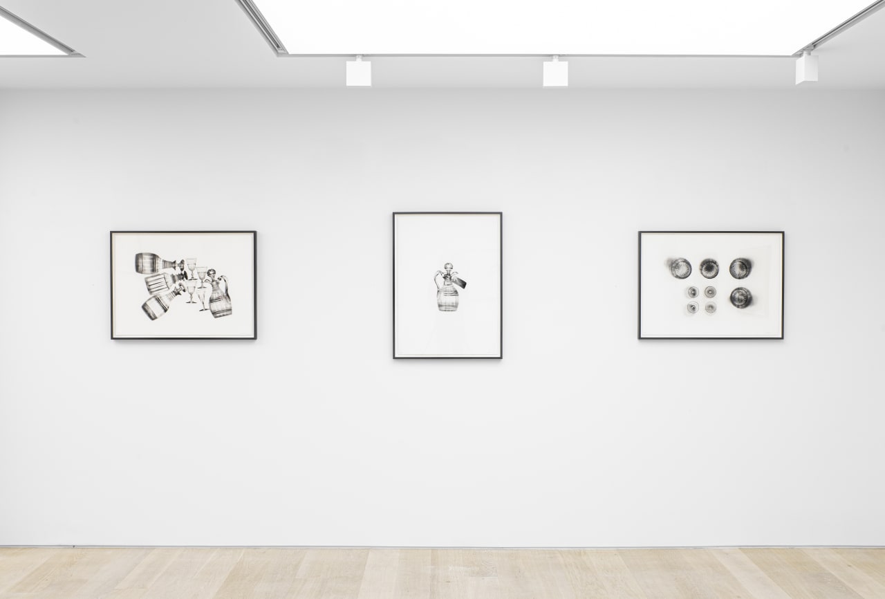 Installation view of Cornelia Parker: Light Passes, Shadows Fall at Cristea Roberts Gallery, London, 2021. Photo: Sam Roberts Photography.