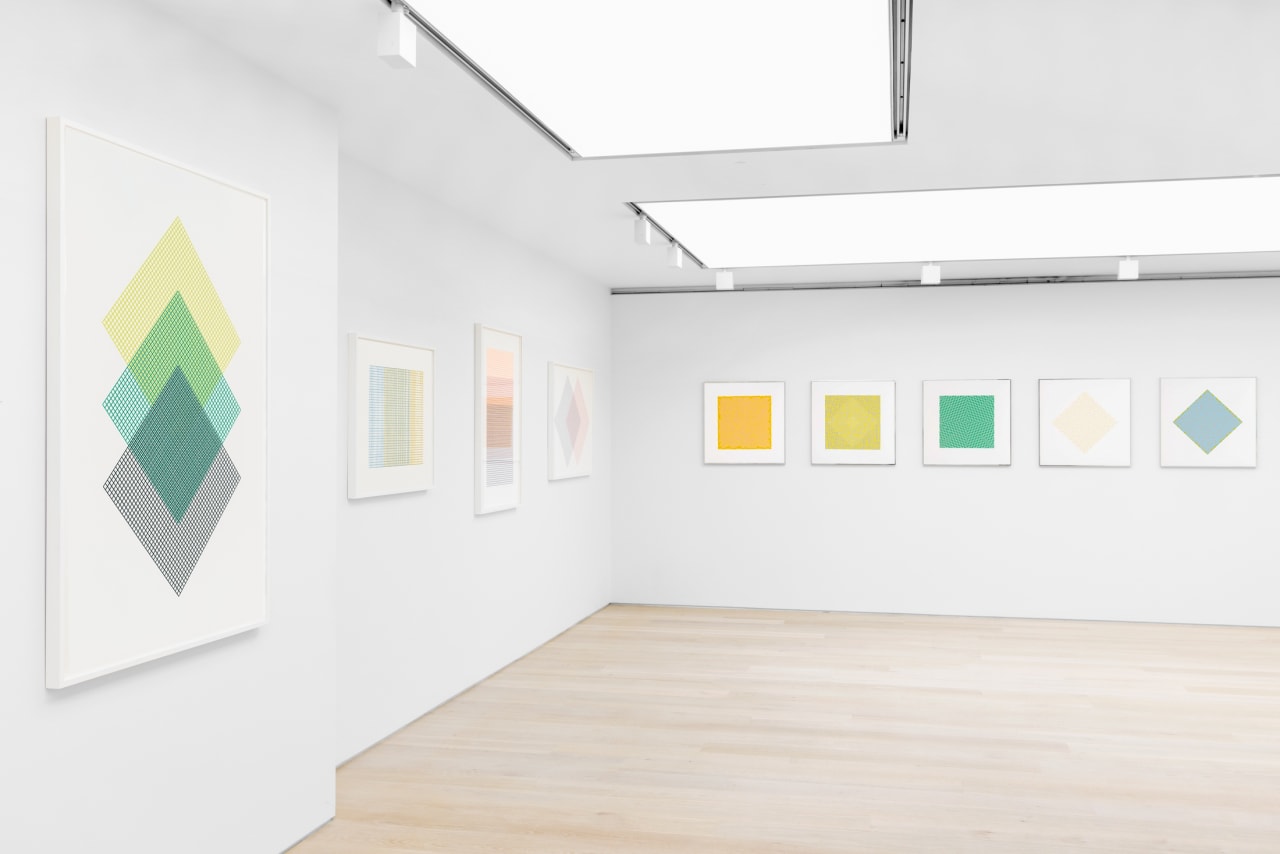 Installation view of Sensing Abstraction at Cristea Roberts Gallery, London, 2023. Photo: Sam Roberts Photography.