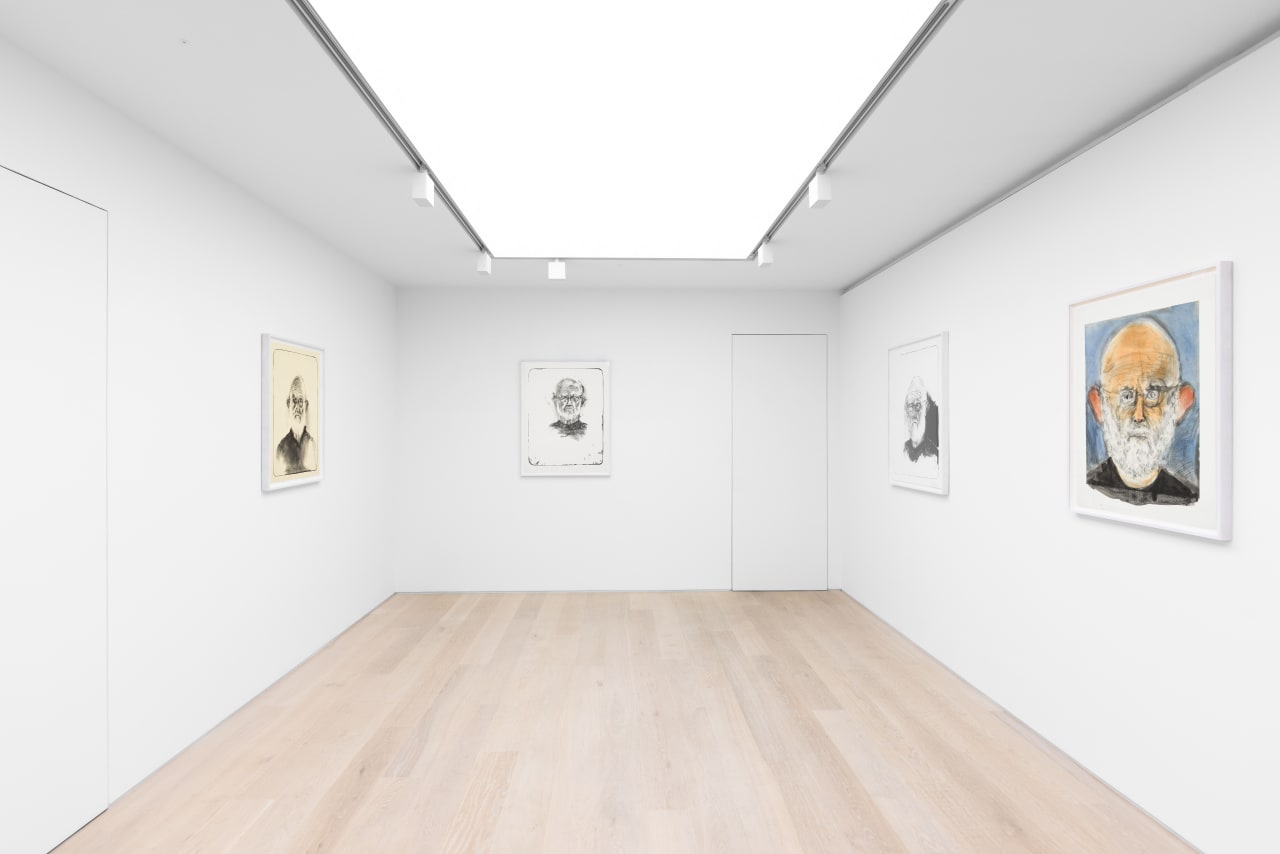 Installation view of Portraiture in Print at Cristea Roberts Gallery, London, 2023. Photo: Sam Roberts Photography