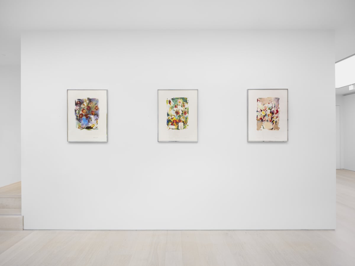 Installation view of Still Live at Cristea Roberts Gallery, London, 2024. Photo Eva Herzog.