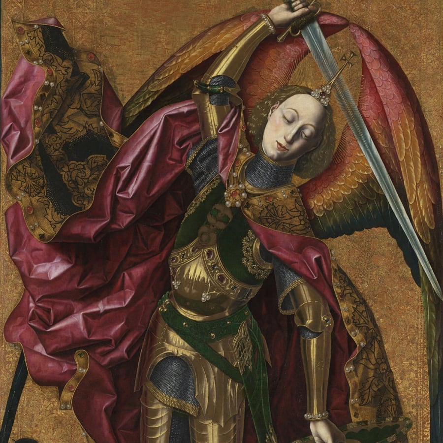Cleaning And Restoration Of The National Gallery S Saint Michael