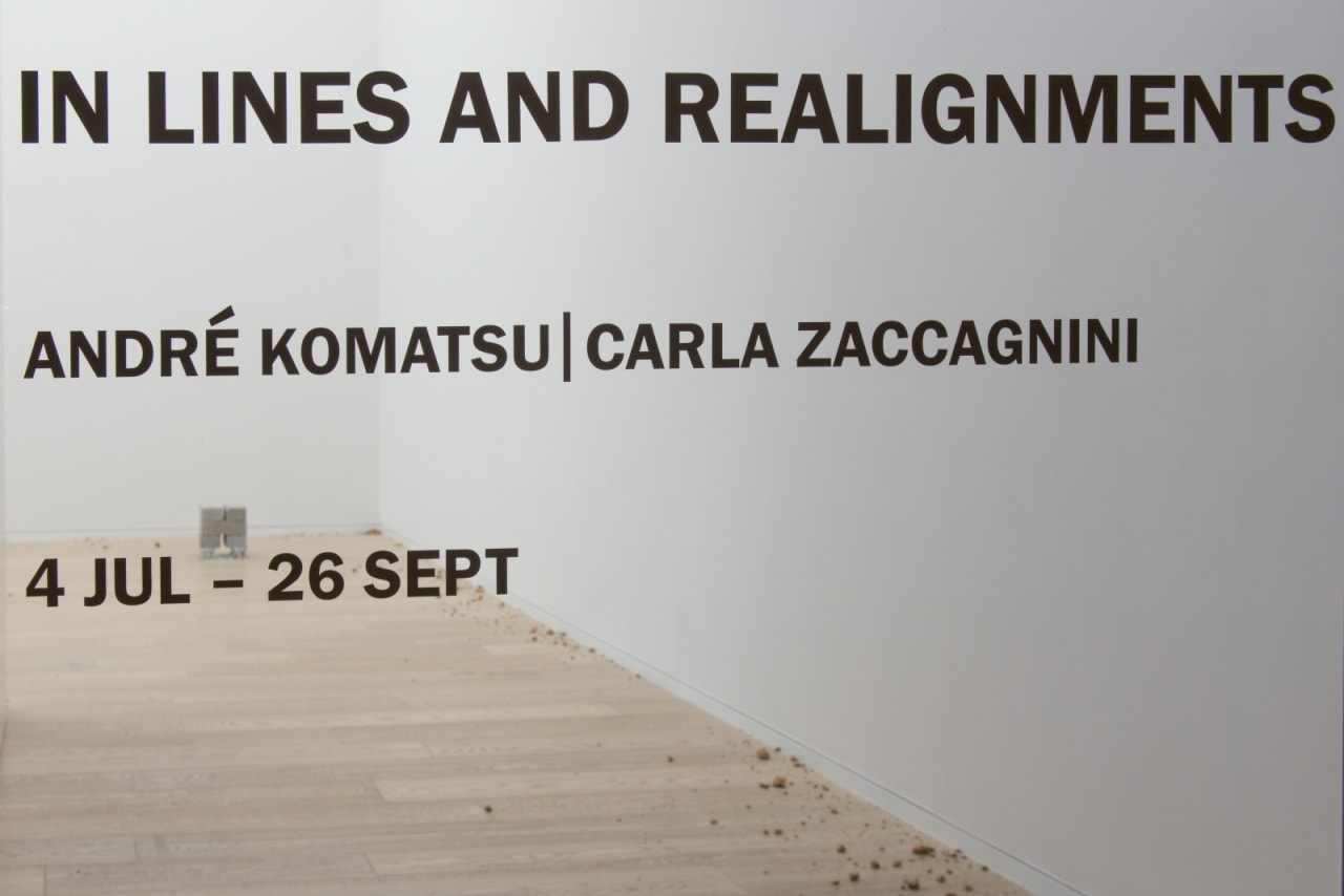 Artwork: In Lines and Realignments, 2013 Simon Lee Gallery Hong Kong